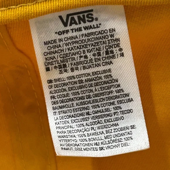 VANS Off the Wall Adjustable Hat - Picture 8 of 8